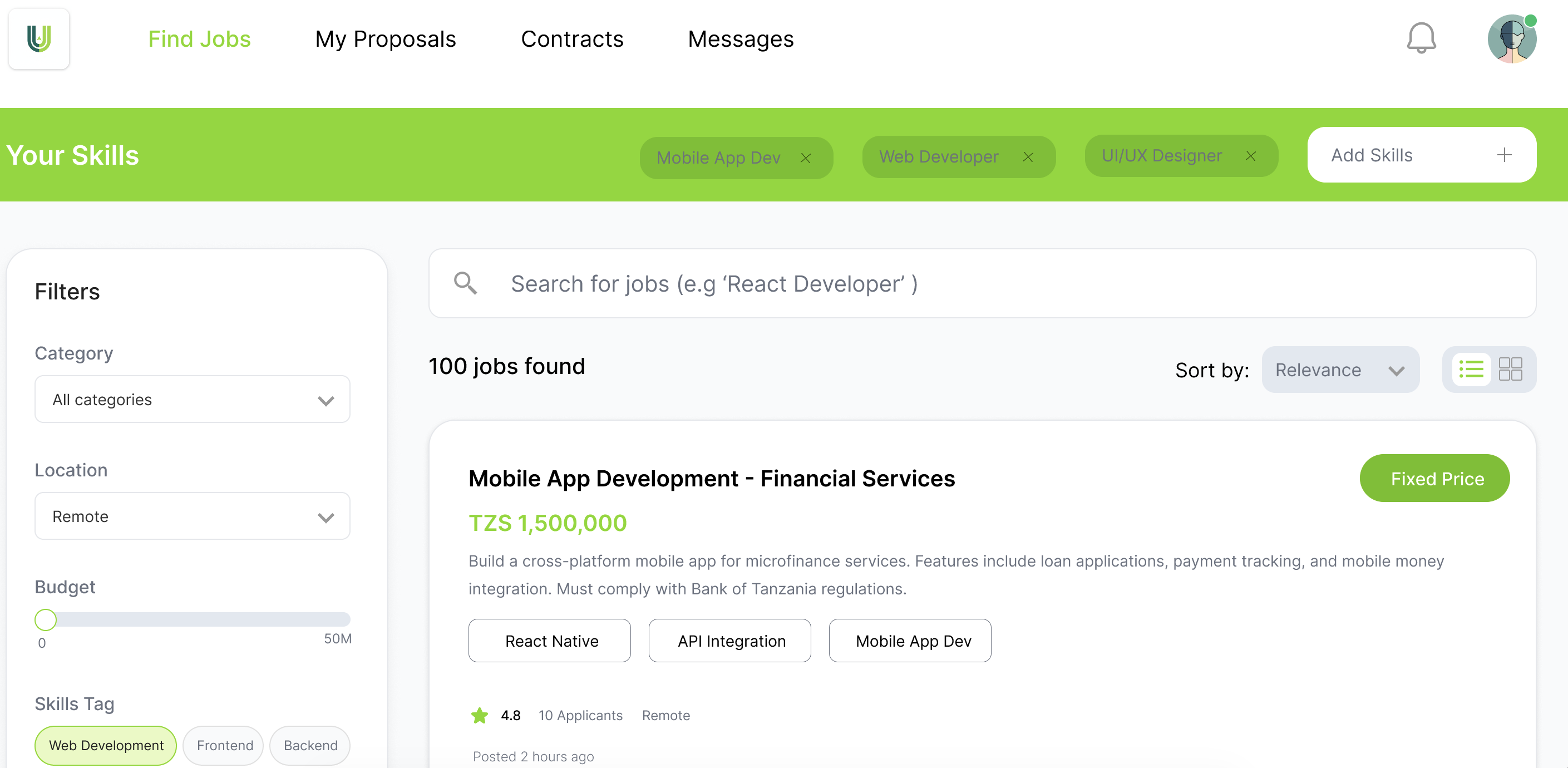 Digital Freelancing Platform